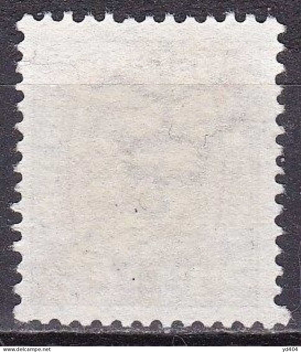 IS017B– ISLANDE – ICELAND – 1921-22 – TWO KINGS OVERP. – SG # 138 USED 9,75 € - Oblitérés