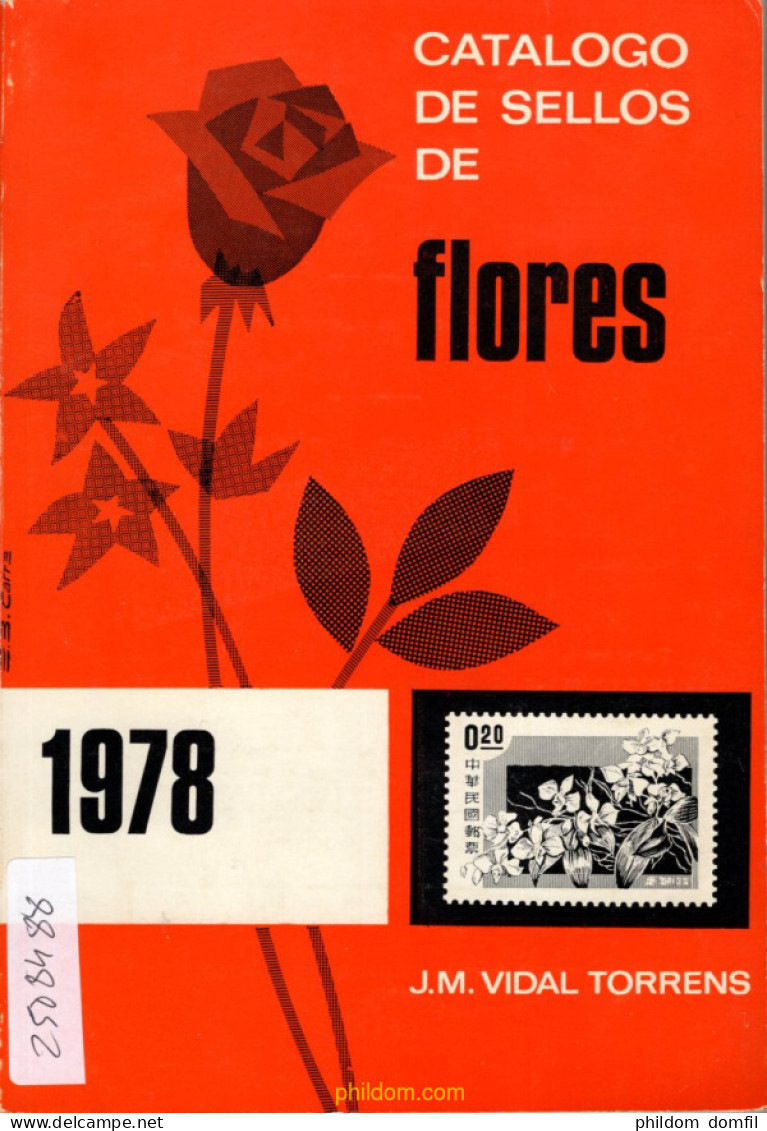 Catalogo De Sellos De Flores 1978 (JM Vidal Torrens) - Topics