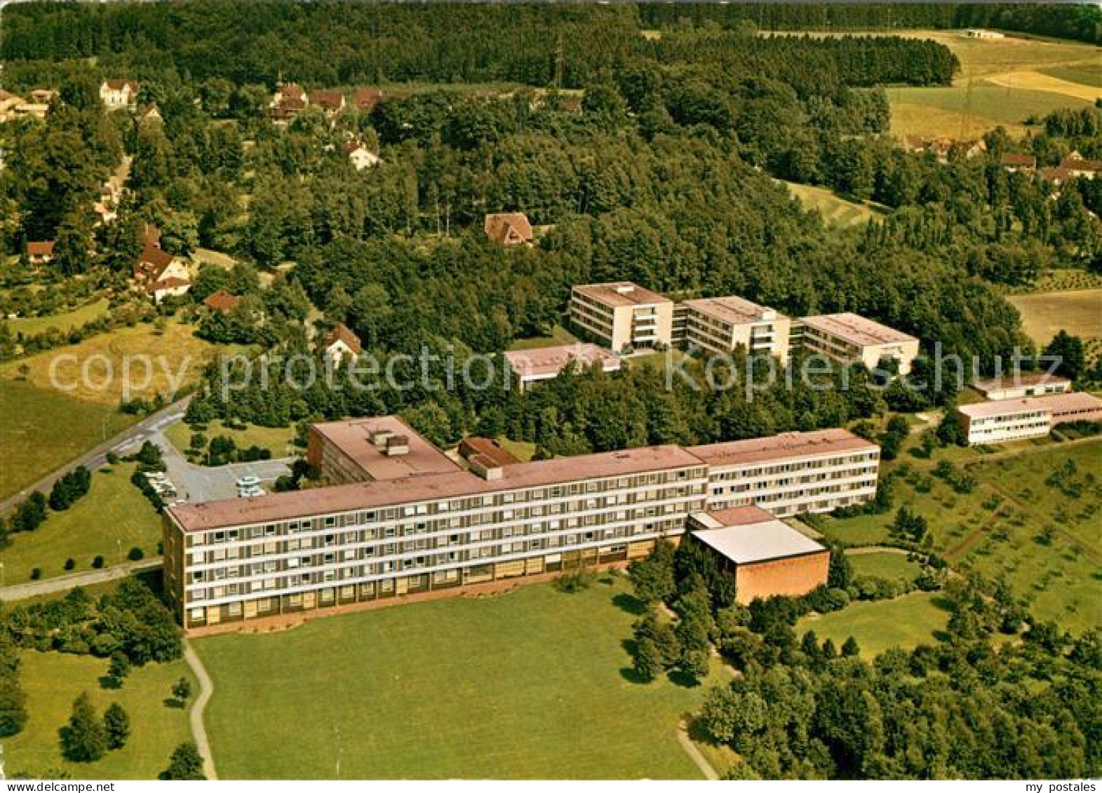 73010228 Bensberg Vinzenz Pallotti Hospital Fliegeraufnahme Bensberg - Bergisch Gladbach
