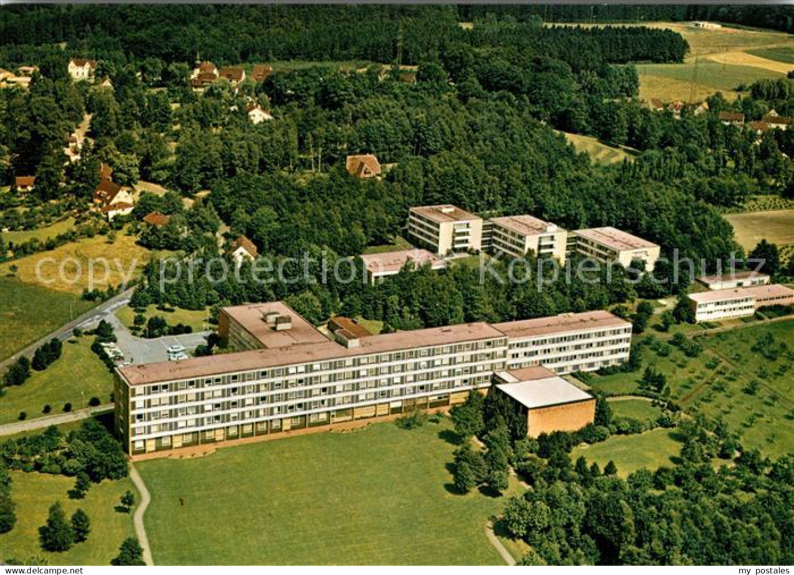 73010119 Bensberg Vinzenz Pallotti Hospital Fliegeraufnahme Bensberg - Bergisch Gladbach