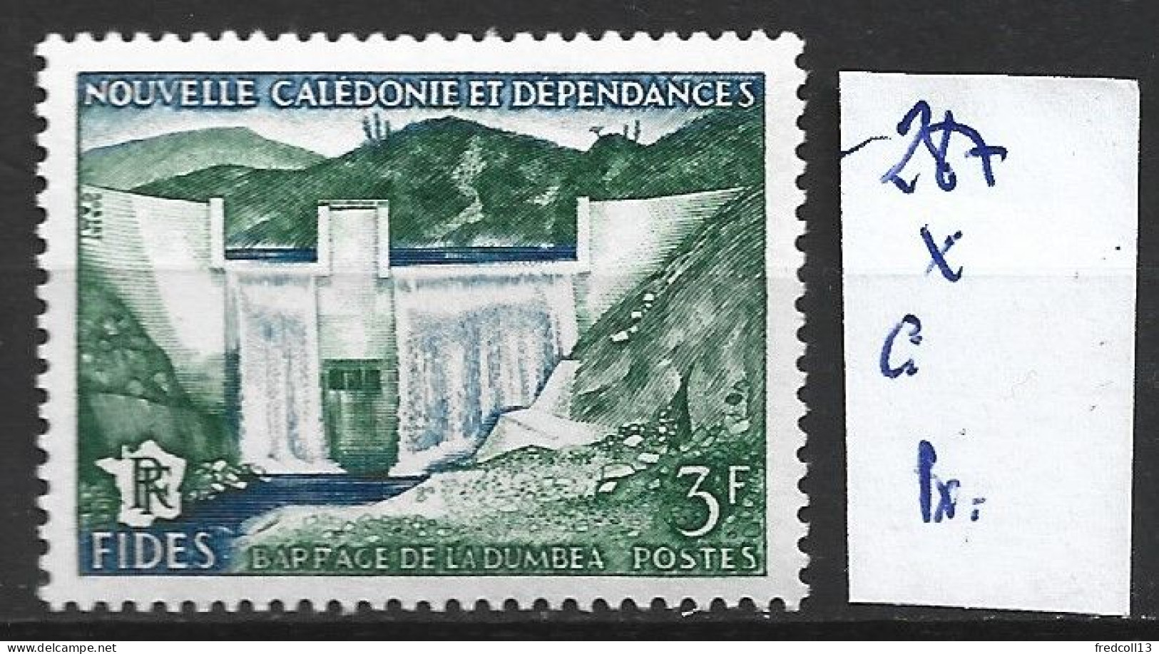 NOUVELLE-CALEDONIE 287  * Côte 2.25 € - Neufs