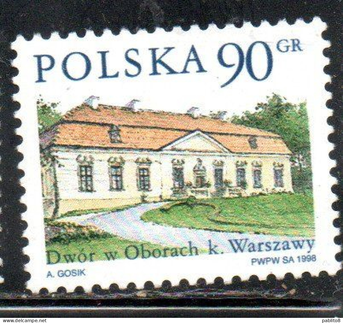 POLONIA POLAND POLSKA 1998 COUNTRY ESTATES OBORACH 90g MNH - Nuevos