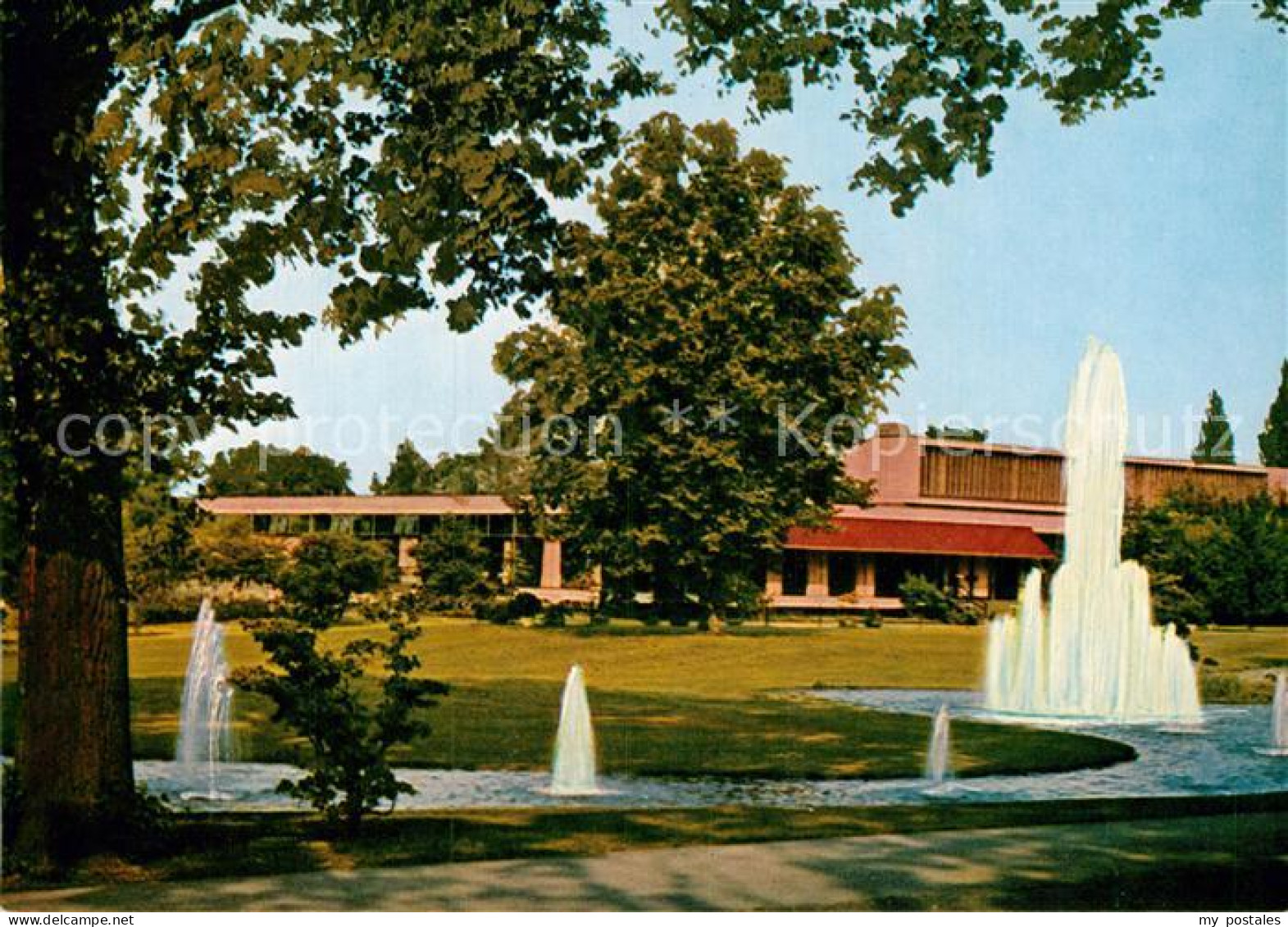 73009274 Neuss Stadthalle Springbrunnen Neuss - Neuss