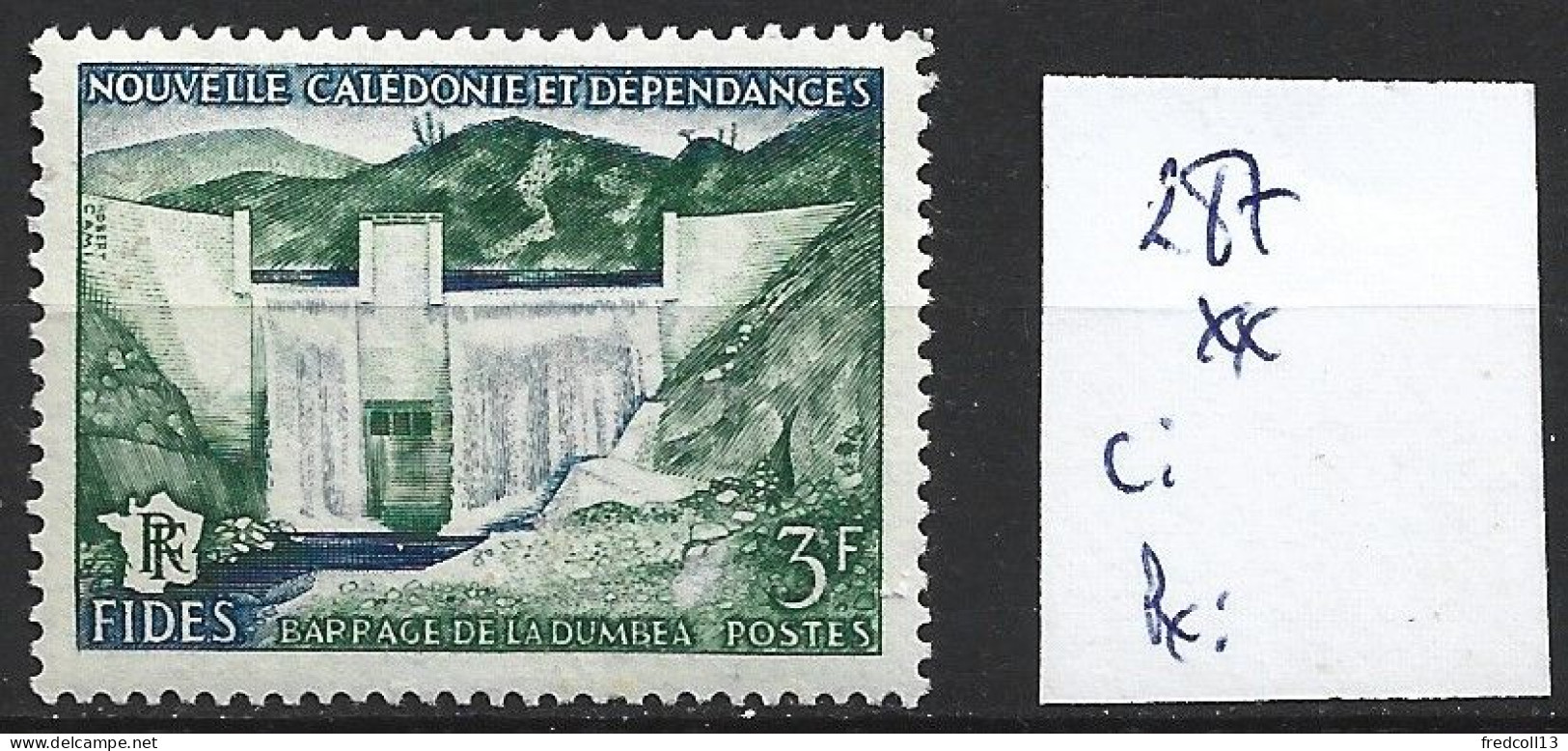 NOUVELLE-CALEDONIE 287 ** Côte 2.90 € - Neufs