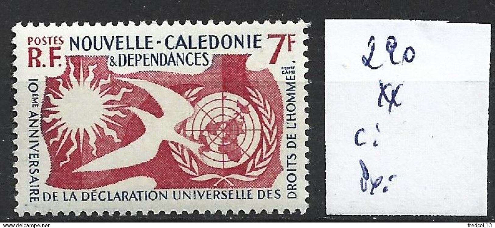 NOUVELLE-CALEDONIE 290 ** Côte 4 € - Nuevos