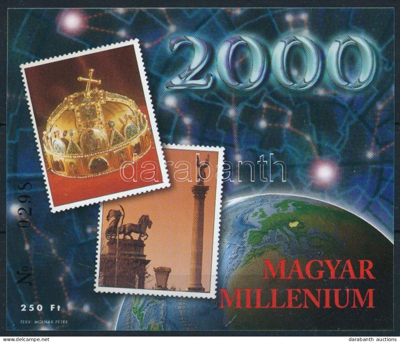 ** 1999/41 Magyar Millennium 2000 Emlékív - Other & Unclassified