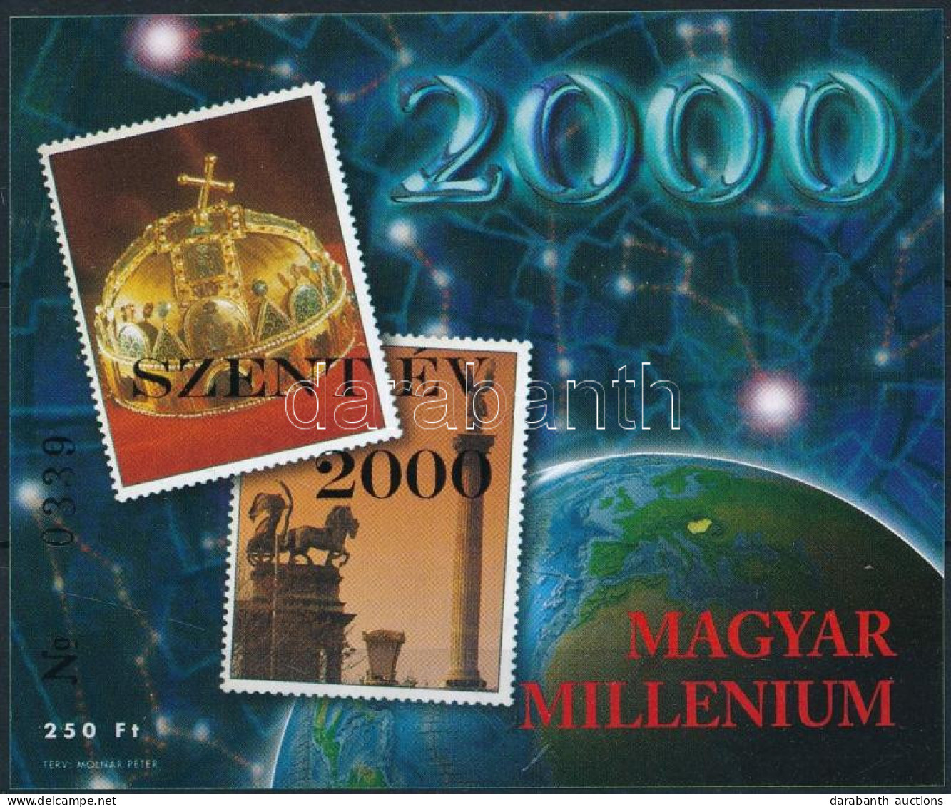 ** 1999/46 Szent év 2000 Emlékív - Autres & Non Classés