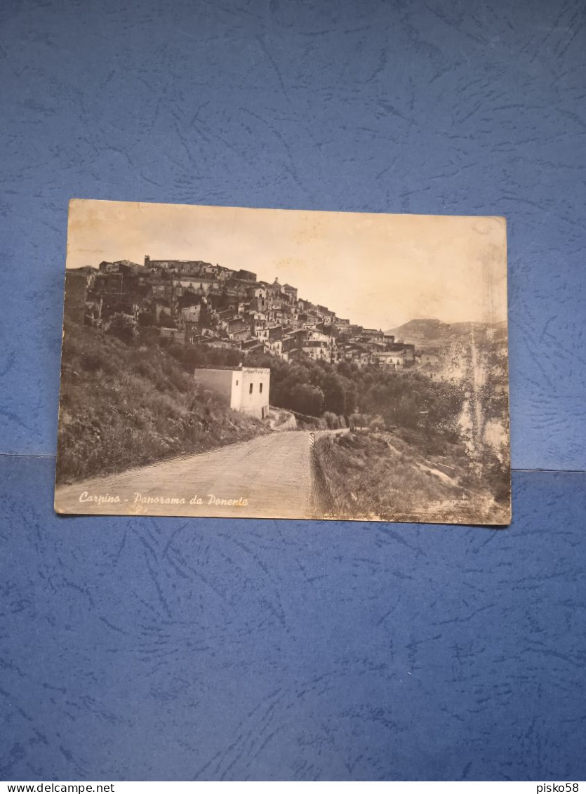 Carpino -panorama Da Ponente-fg-1958 - Sonstige & Ohne Zuordnung