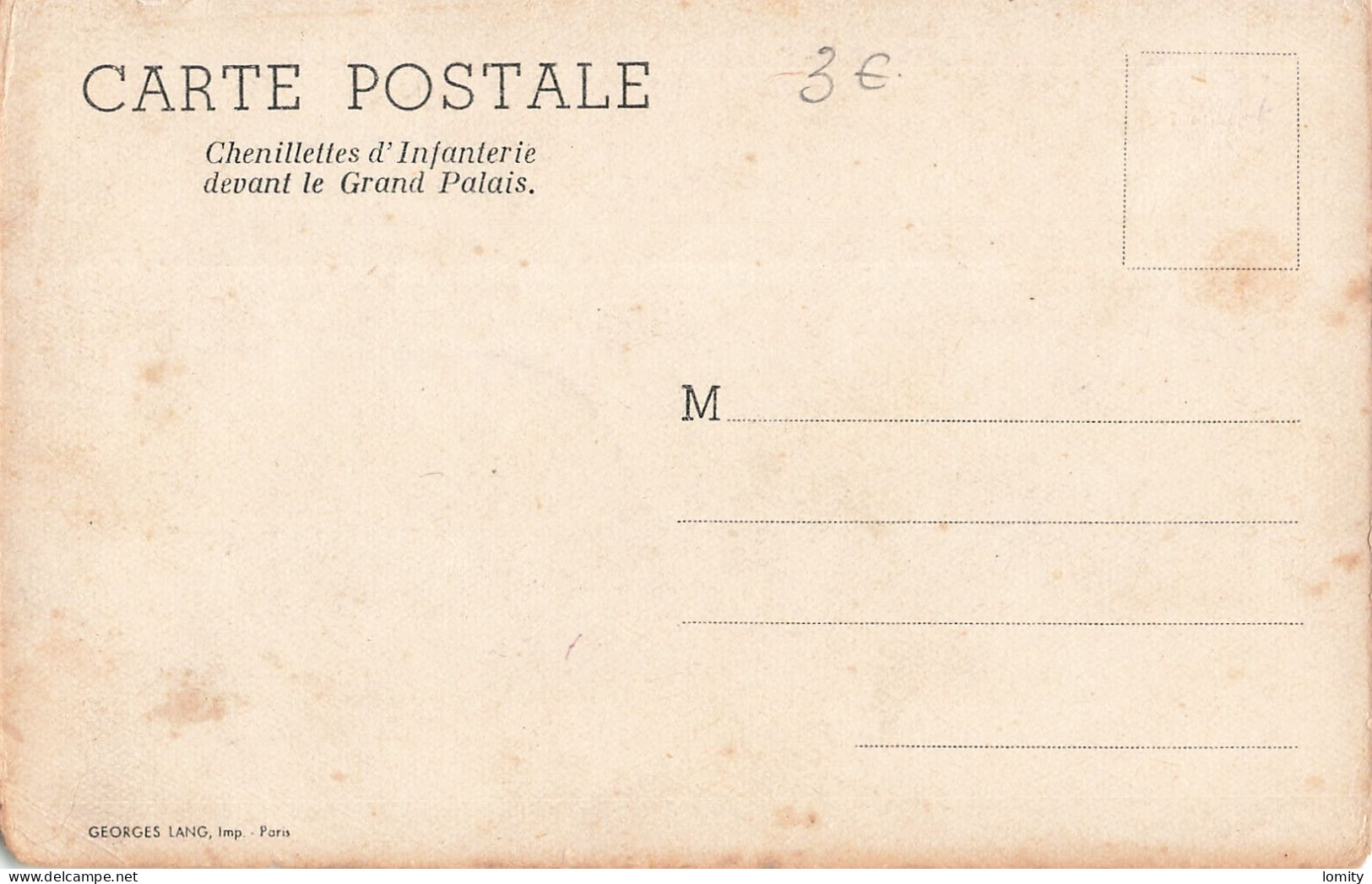 déstockage lot 5 cartes postales militaires militaire garde républicaine écuyers du Cadre Noir chenillettes infanterie