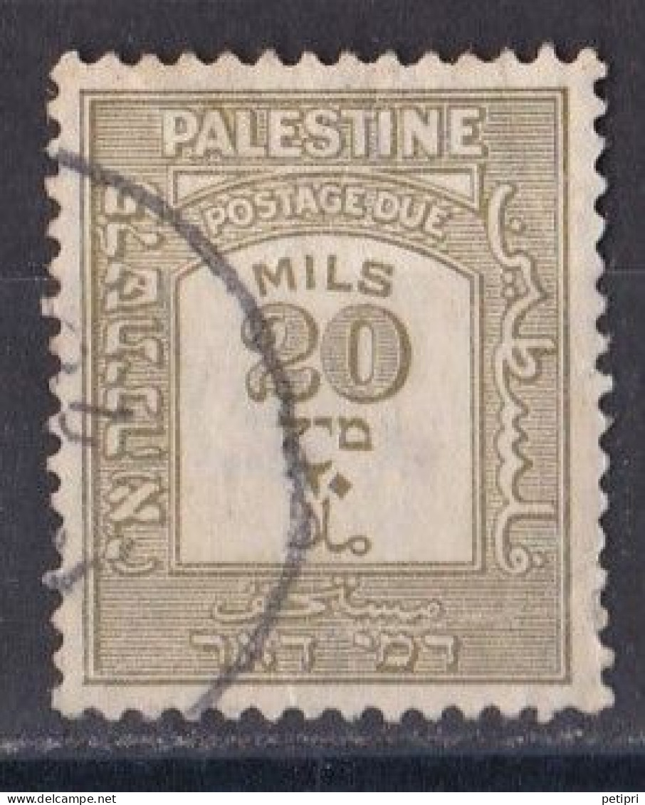 Palestine -  Taxe 1928   Y&T  N ° 18  Oblitéré - Palestine
