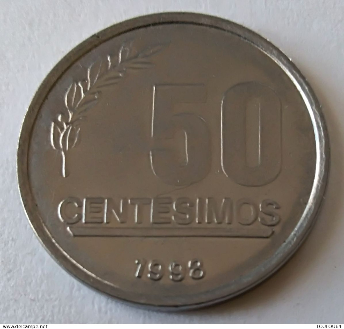 50 Centesimos 1998 - URUGUAY - - Uruguay