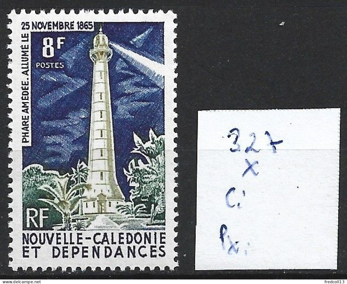 NOUVELLE-CALEDONIE 327 * Côte 2.10 € - Neufs