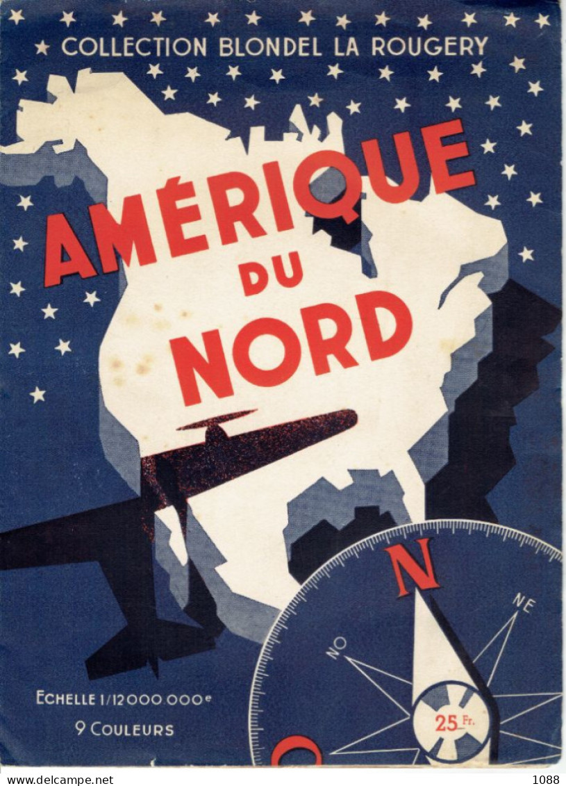 AMERIQUE Du NORD - Cartes Routières