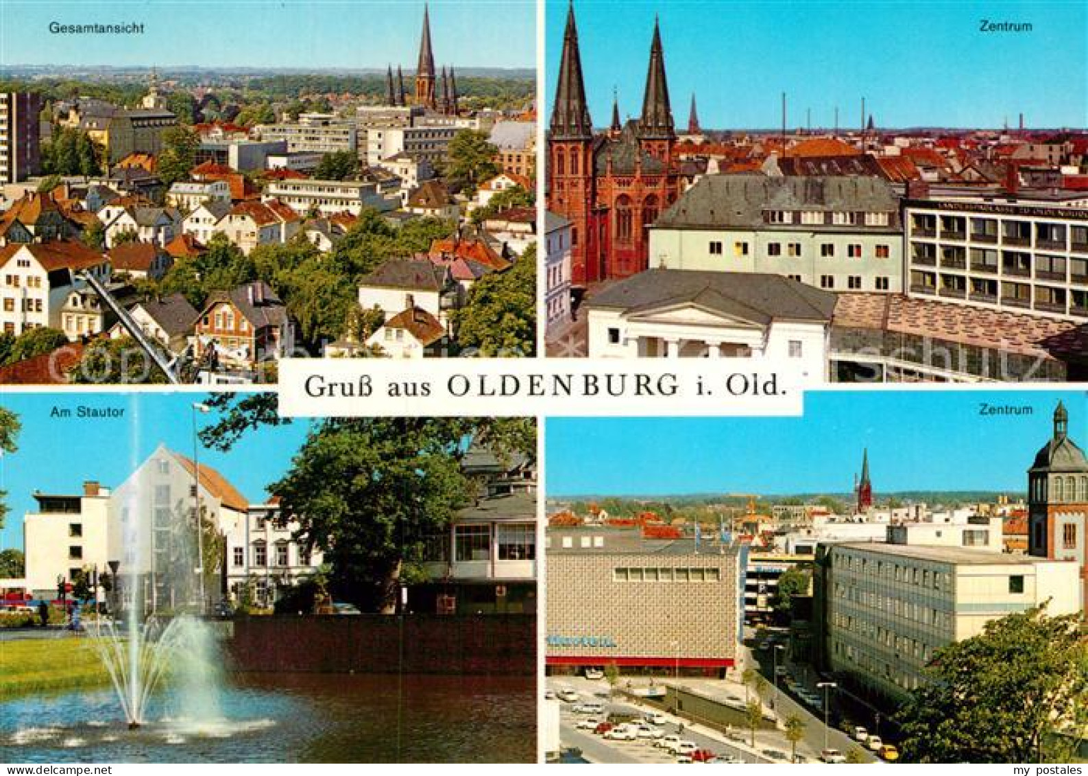 73005835 Oldenburg Niedersachsen Gesamtansicht Zentrum Am Stautor Zentrum Oldenb - Oldenburg