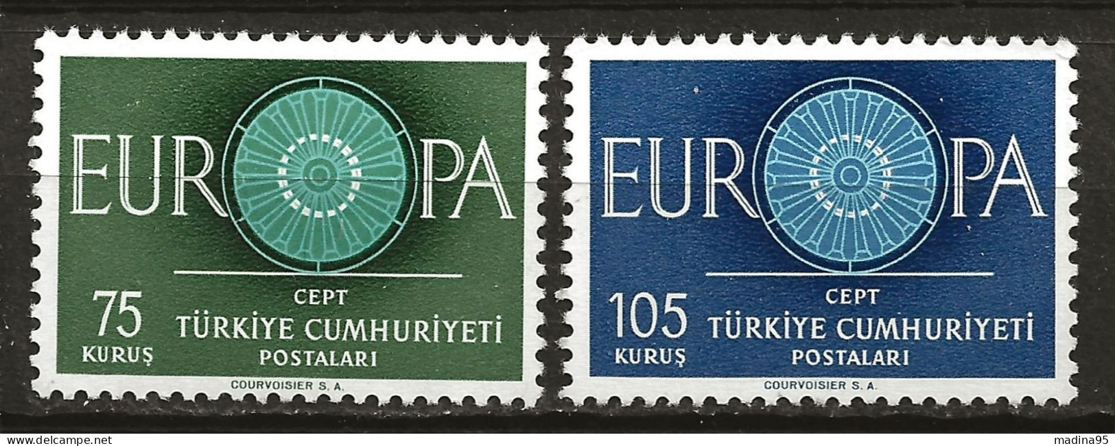 TURQUIE: *, N° YT 1567 Et 1568, Europa, Ch., TB - Ongebruikt