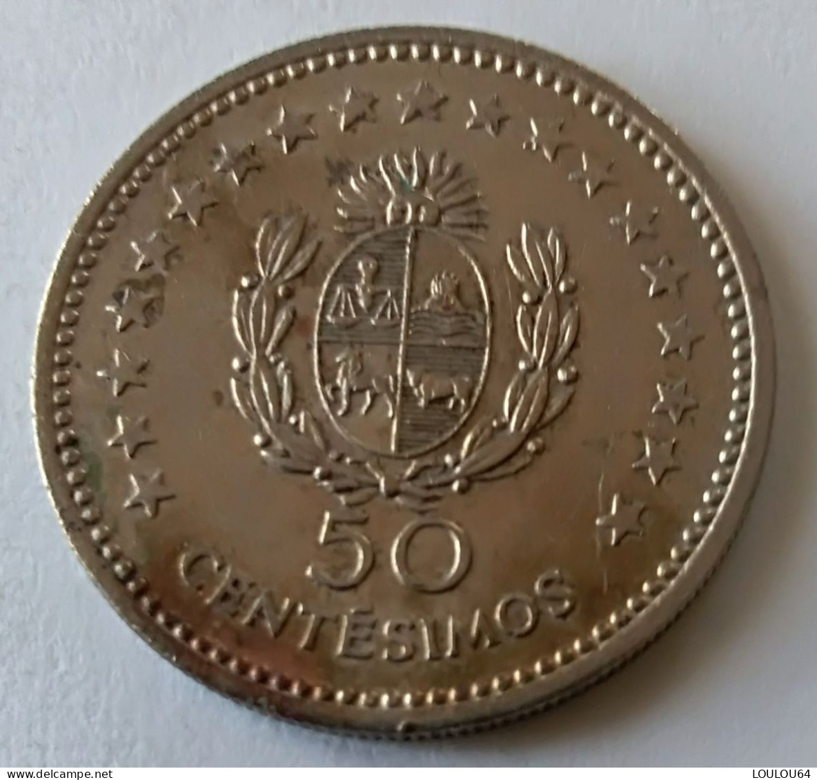 URUGUAY - 50 Centesimos 1960 - Cu -Ni - - Uruguay