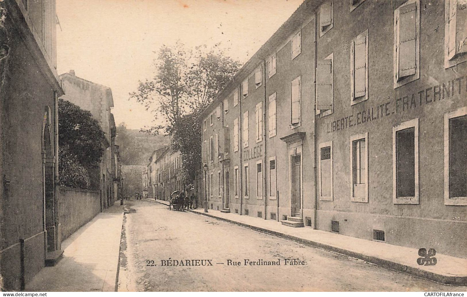 BEDARIEUX Rue Ferdinand Fabre - Bedarieux