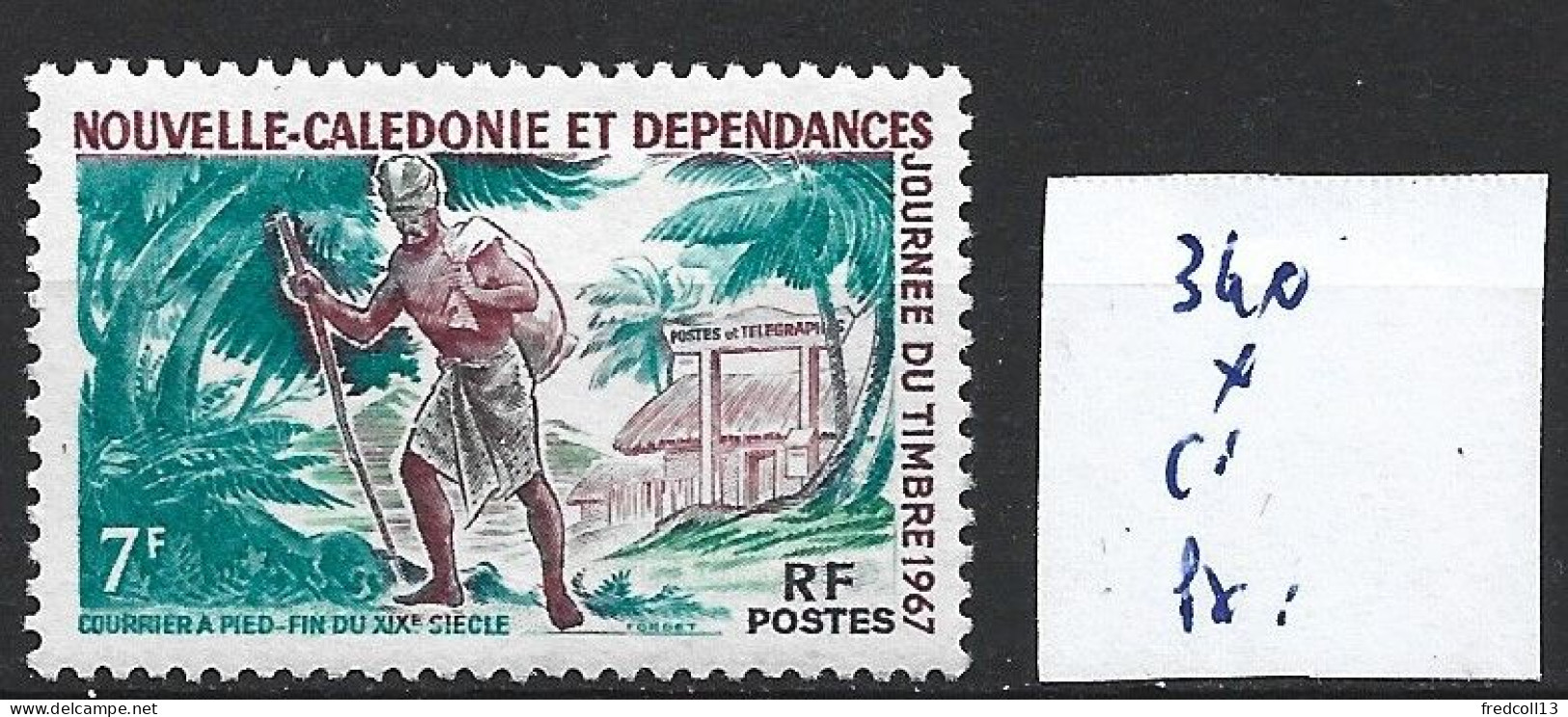 NOUVELLE-CALEDONIE 340 * Côte 4.10 € - Unused Stamps