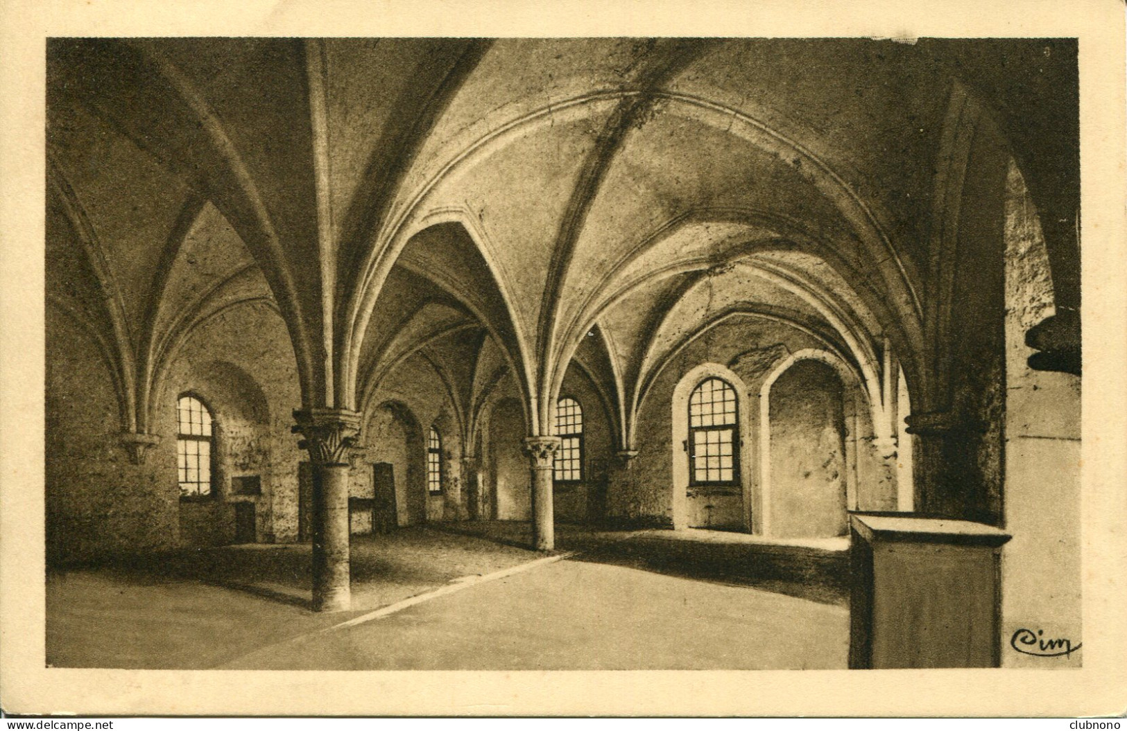 CPA -  COUHE-VERAC - CHAPELLE DE L'ABBAYE DE VALENCE (ETAT PARFAIT) - Couhe