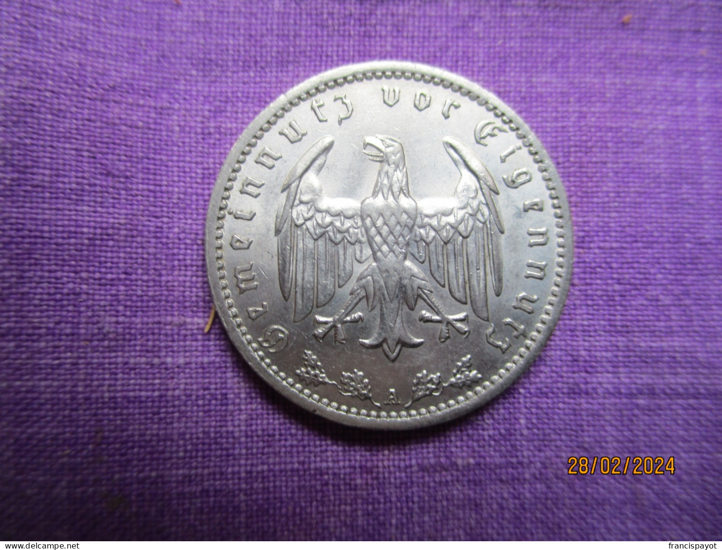 1 Reichmark 1935 A - 1 Reichsmark