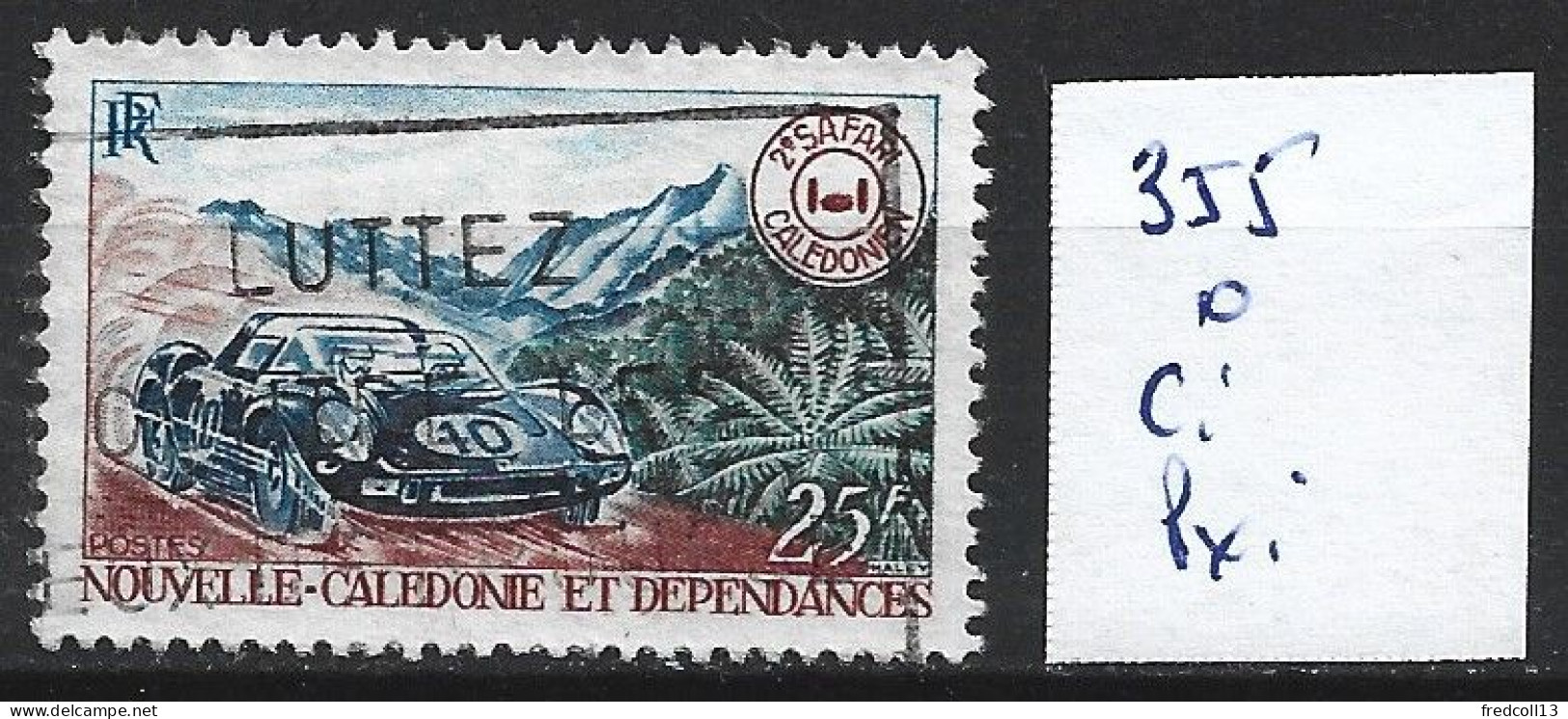 NOUVELLE-CALEDONIE 355 Oblitéré Côte 4.60 € - Usados