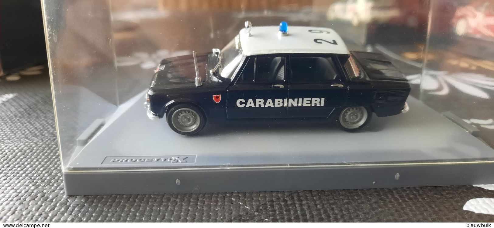 Progetto K Alfa Romeo Giulia Super Carabinieri 1974 - Autres & Non Classés