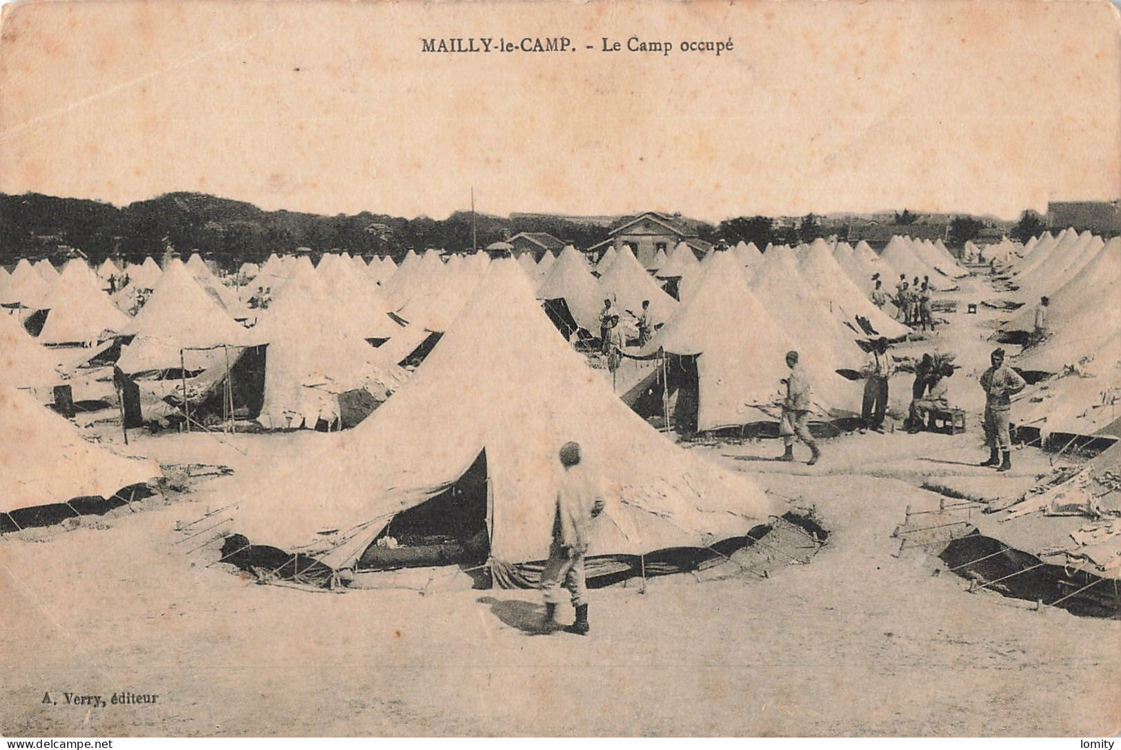 déstockage lot 16 cartes postales militaires militaire caserne camp Mailly Sainte Suzanne Bourges Orleans Courtine