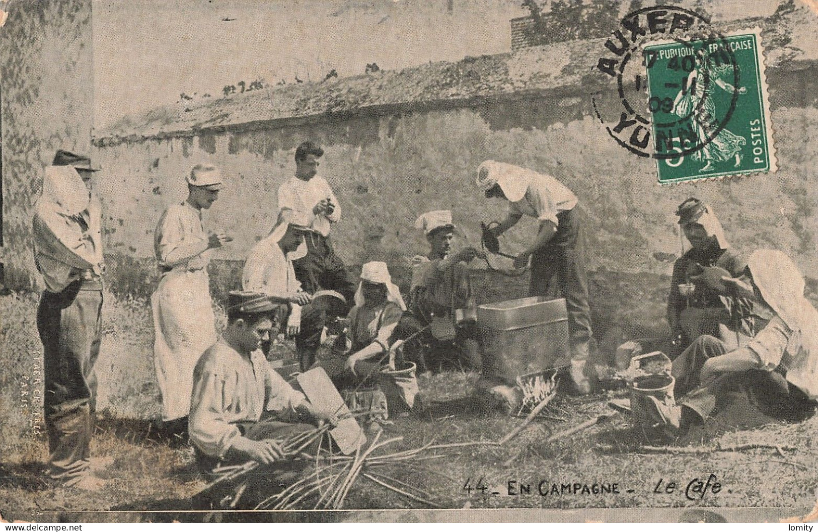 déstockage lot 16 cartes postales militaires militaire caserne camp Mailly Sainte Suzanne Bourges Orleans Courtine