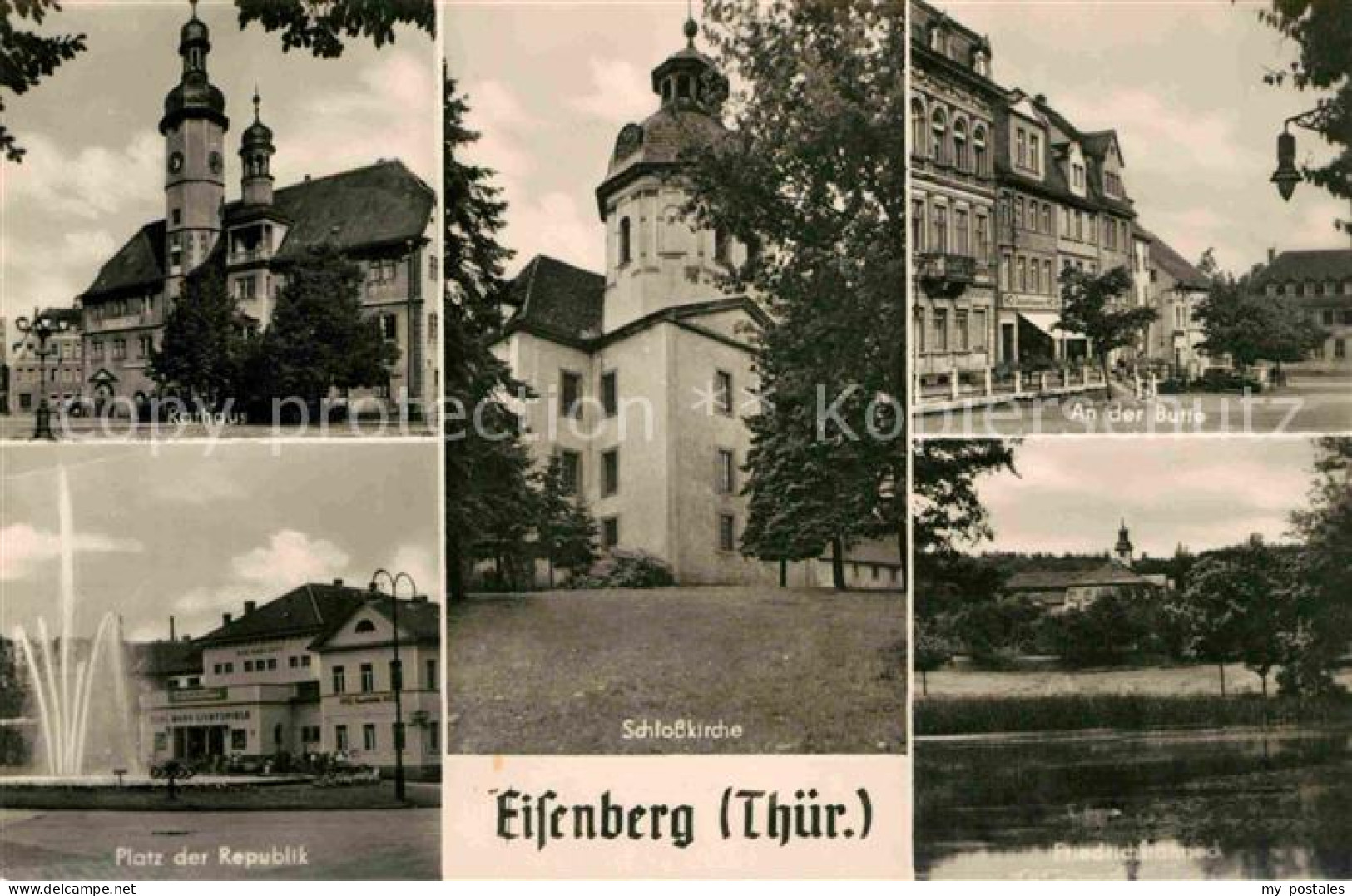 72690828 Eisenberg Thueringen An Der Butte Schlosskirche %ra Eisenberg - Eisenberg