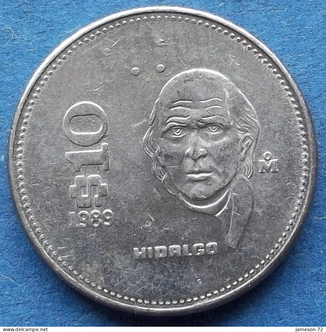 MEXICO - 10 Pesos 1989 Mo "Miguel Hidalgo Y Costilla" KM# 512 Estados Unidos Mexicanos - Edelweiss Coins - Mexico