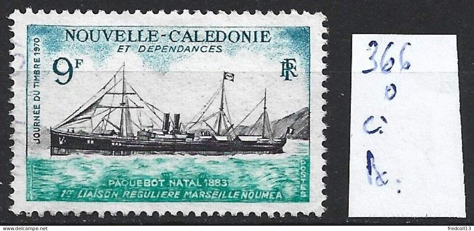 NOUVELLE-CALEDONIE 366 Oblitéré Côte 2 € - Oblitérés