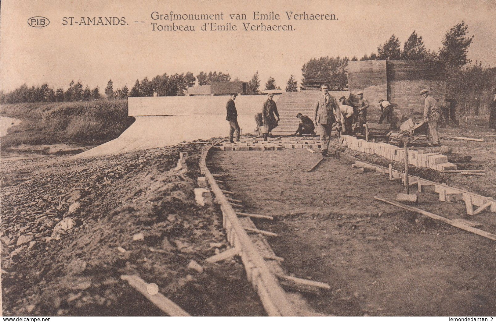 St-Amands (Puers) - Grafmonument Van Emiel Verhaeren - Puurs