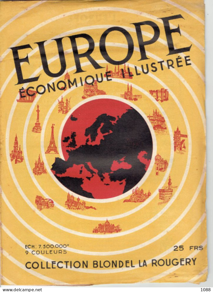 EUROPE - Cartes Routières