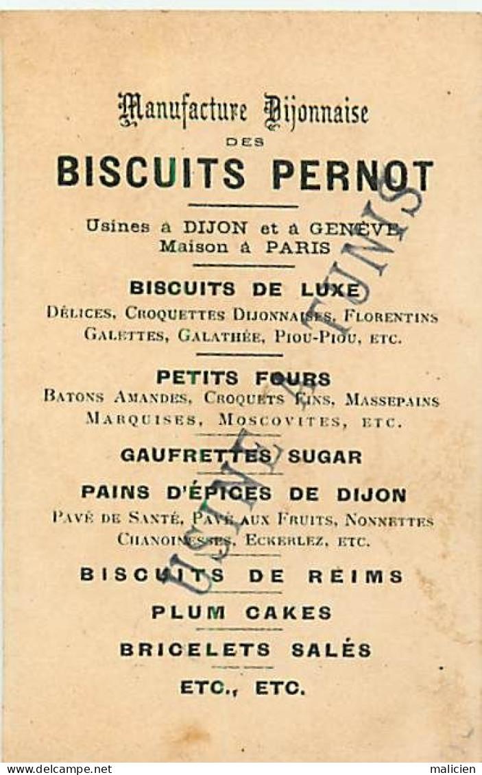 Chromos.-ref-chB830- Biscuits Pernot - Dijon - Côte D Or / Jeu De Bilboquet  - Jeux - - Pernot