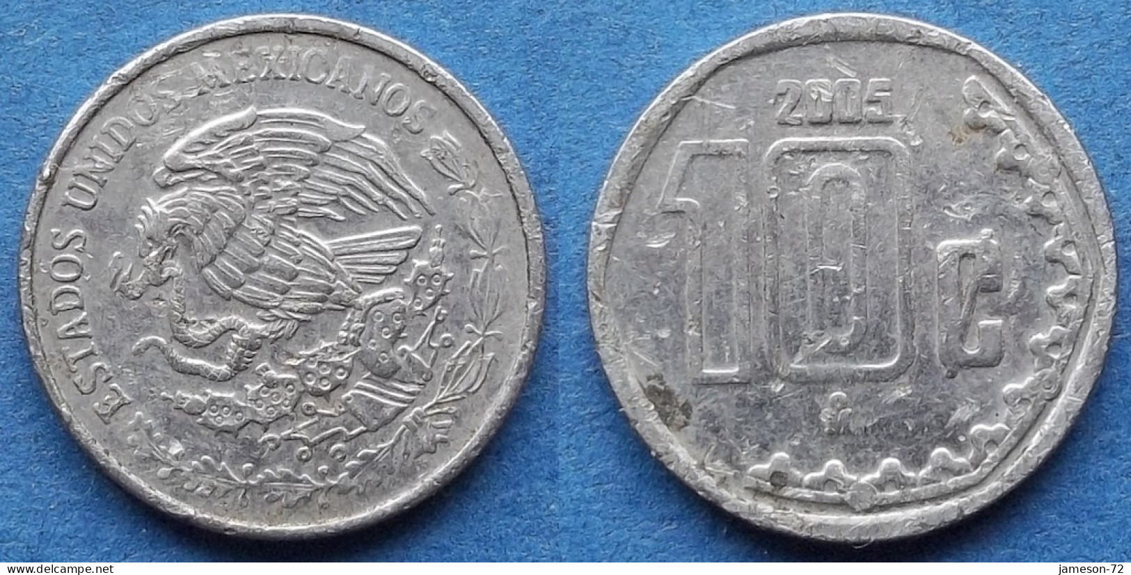 MEXICO - 10 Centavos 2005 Mo KM# 547 Estados Unidos Mexicanos Monetary Reform (1993) - Edelweiss Coins - Messico