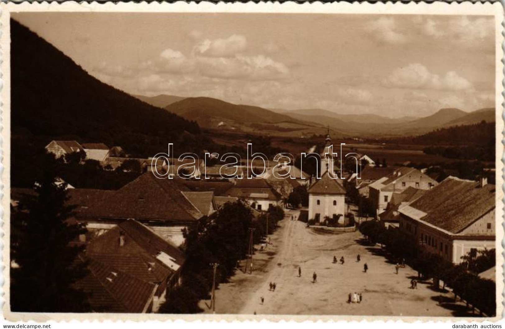 ** T2/T3 Csetnek, Stítnik; Látkép. Foto Bussányi / General View, Photo - Ohne Zuordnung