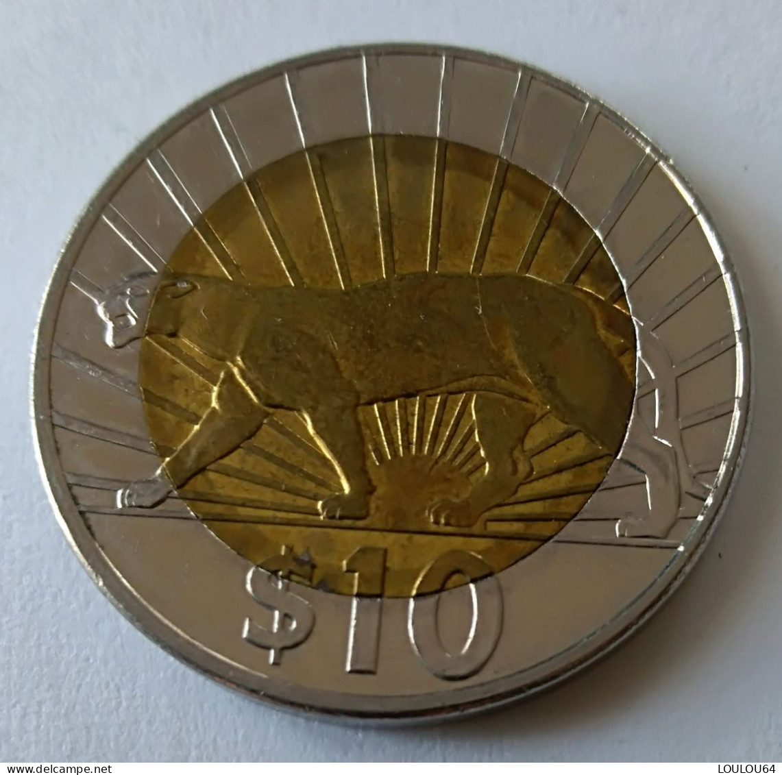 URUGUAY - 10 Pesos 2015 - Puma - Neuf - - Uruguay