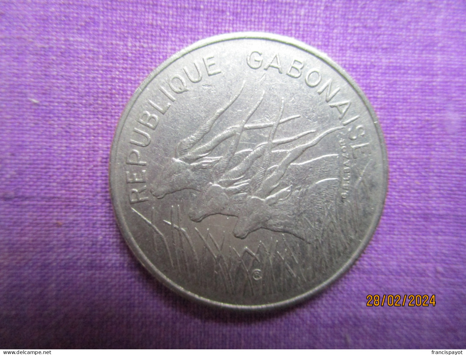 Gabon: 100 Francs CFA 1975 - Gabun