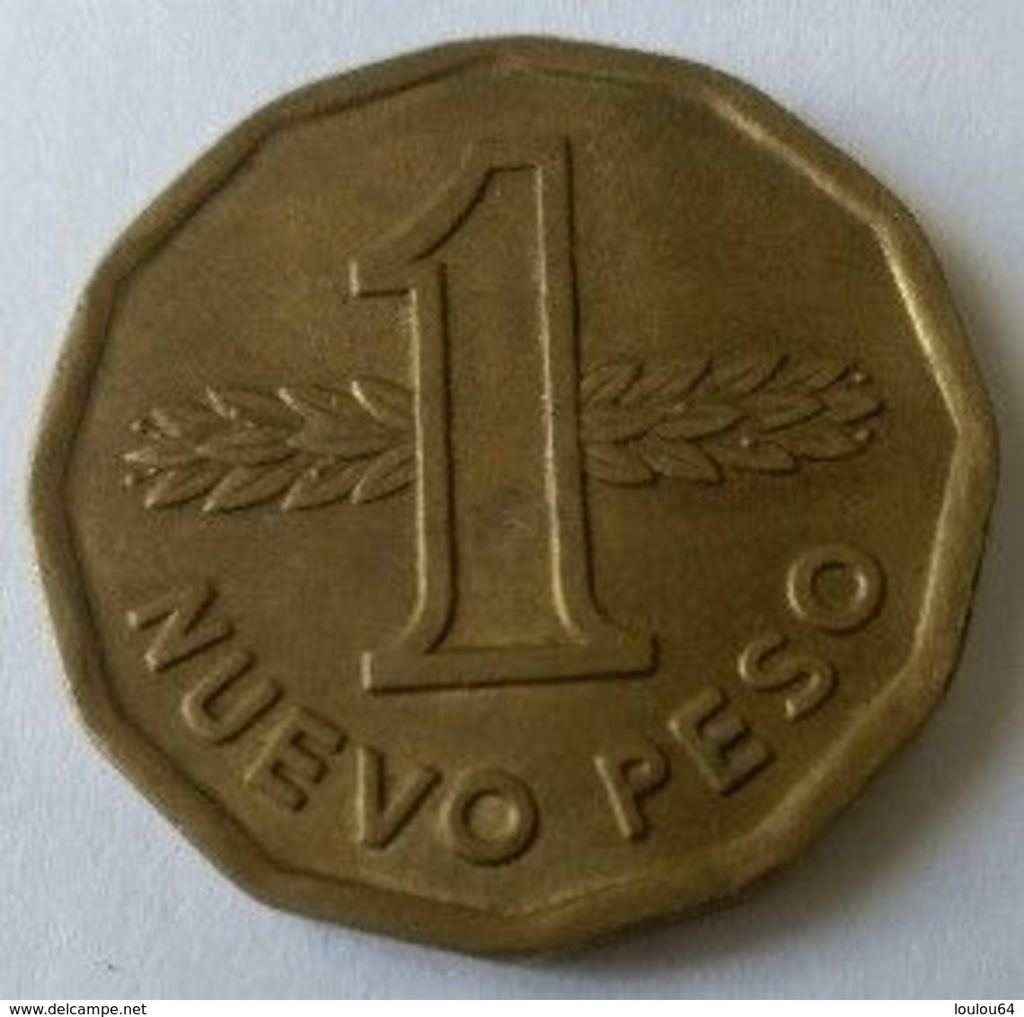 URUGUAY - 1 NUEVO PESO 1976 - Superbe - - Uruguay