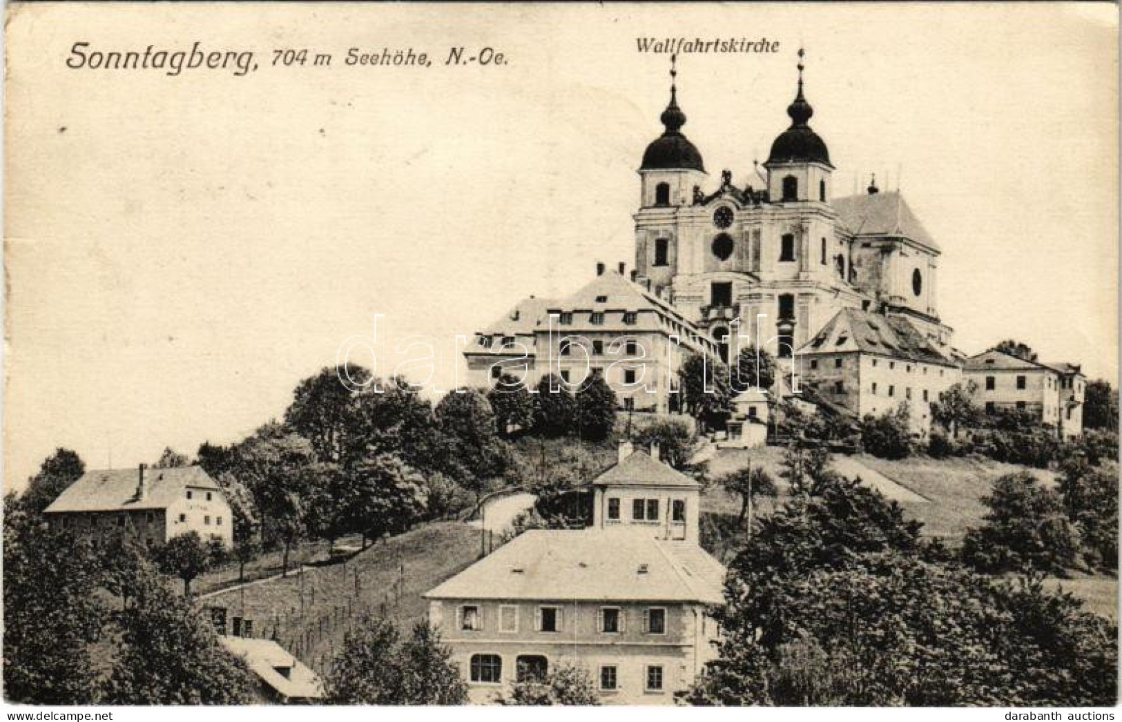 T2/T3 1928 Sonntagberg, Wallfahrtskirche / Pilgrimage Church (small Tear) - Ohne Zuordnung