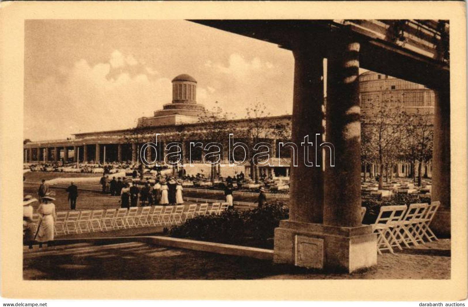 ** T2/T3 Wroclaw, Breslau; Ausstellung Zur Jahrhundertfeier Der Freiheitskriege Breslau 1913. Blick Auf Das Hauptrestaur - Unclassified