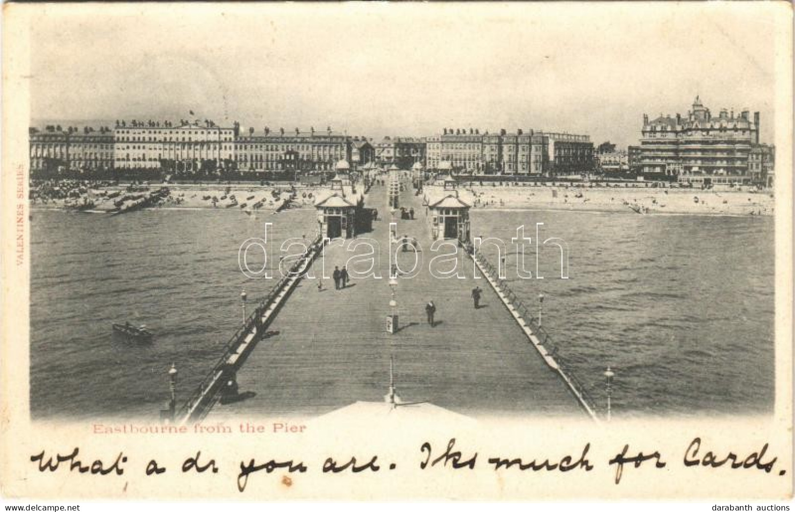 T2/T3 1903 Eastbourne, From The Pier (EK) - Zonder Classificatie