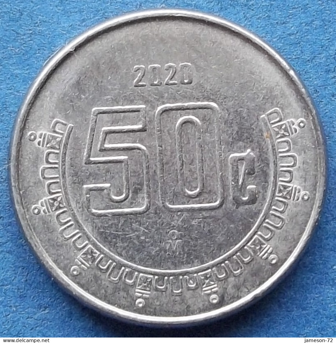 MEXICO - 50 Centavos 2020 Mo KM# 936 Estados Unidos Mexicanos Monetary Reform (1993) - Edelweiss Coins - Mexique