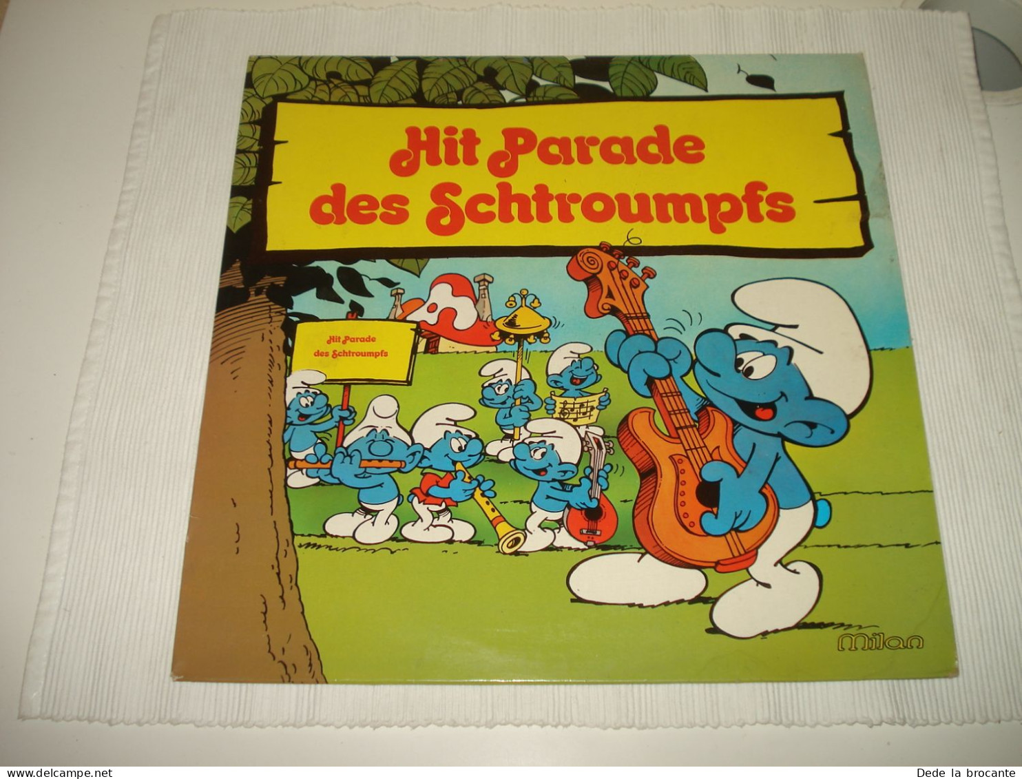 B14 / Hit Parade Des Schtroumpfs - Peyo - LP - A 150 051 - FR 1981  EX/EX - Kinderen