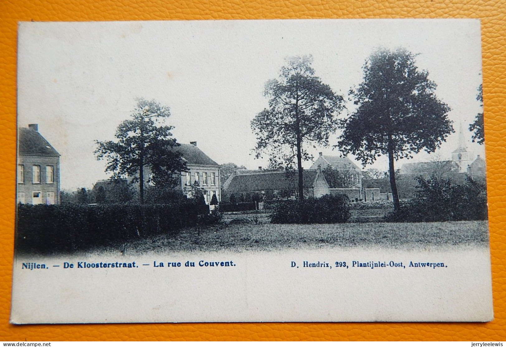 NIJLEN  -  De Kloosterstraat    -  La Rue Du Couvent  -  1910 - Nijlen