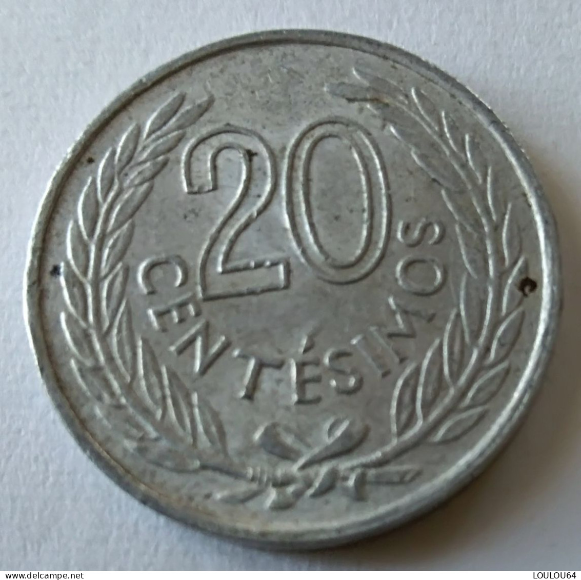 URUGUAY - 20 Centesimos 1965 - Alu - - Uruguay