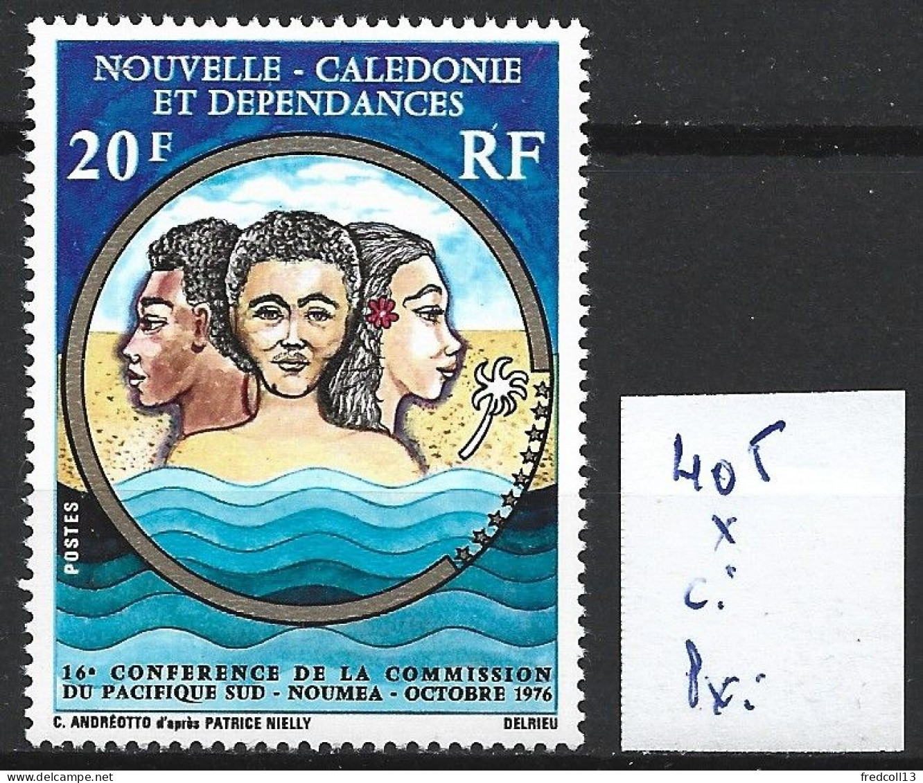 NOUVELLE-CALEDONIE 405 * Côte 2.50 € - Unused Stamps