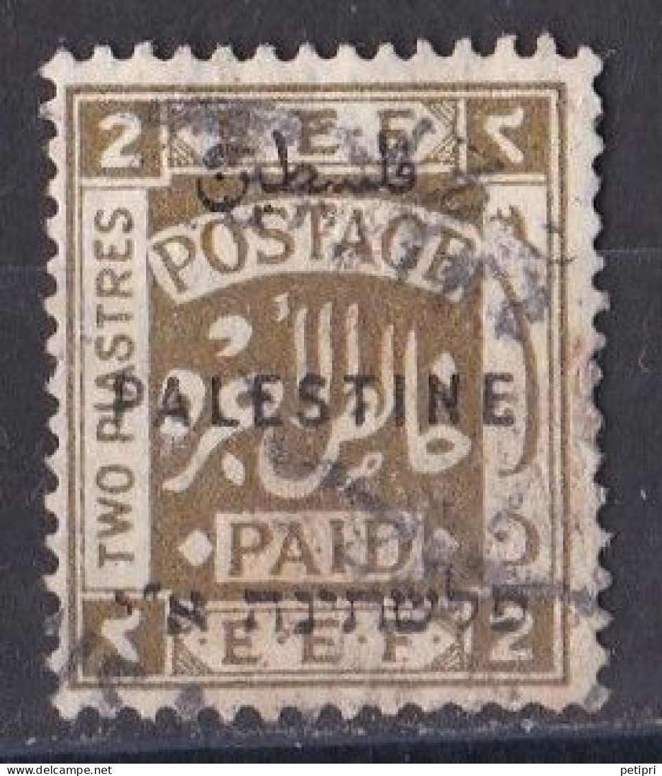 Palestine -  1928   Y&T  N ° 58  Oblitéré - Palestine