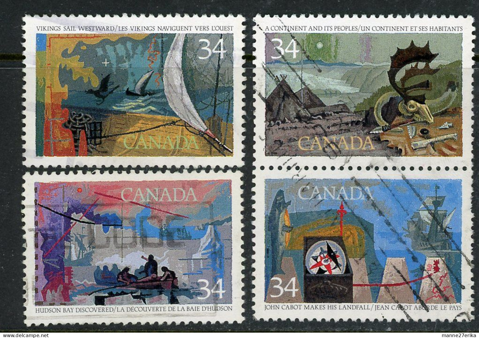 CANADA 1986 USED Exploration Of Canada - Oblitérés
