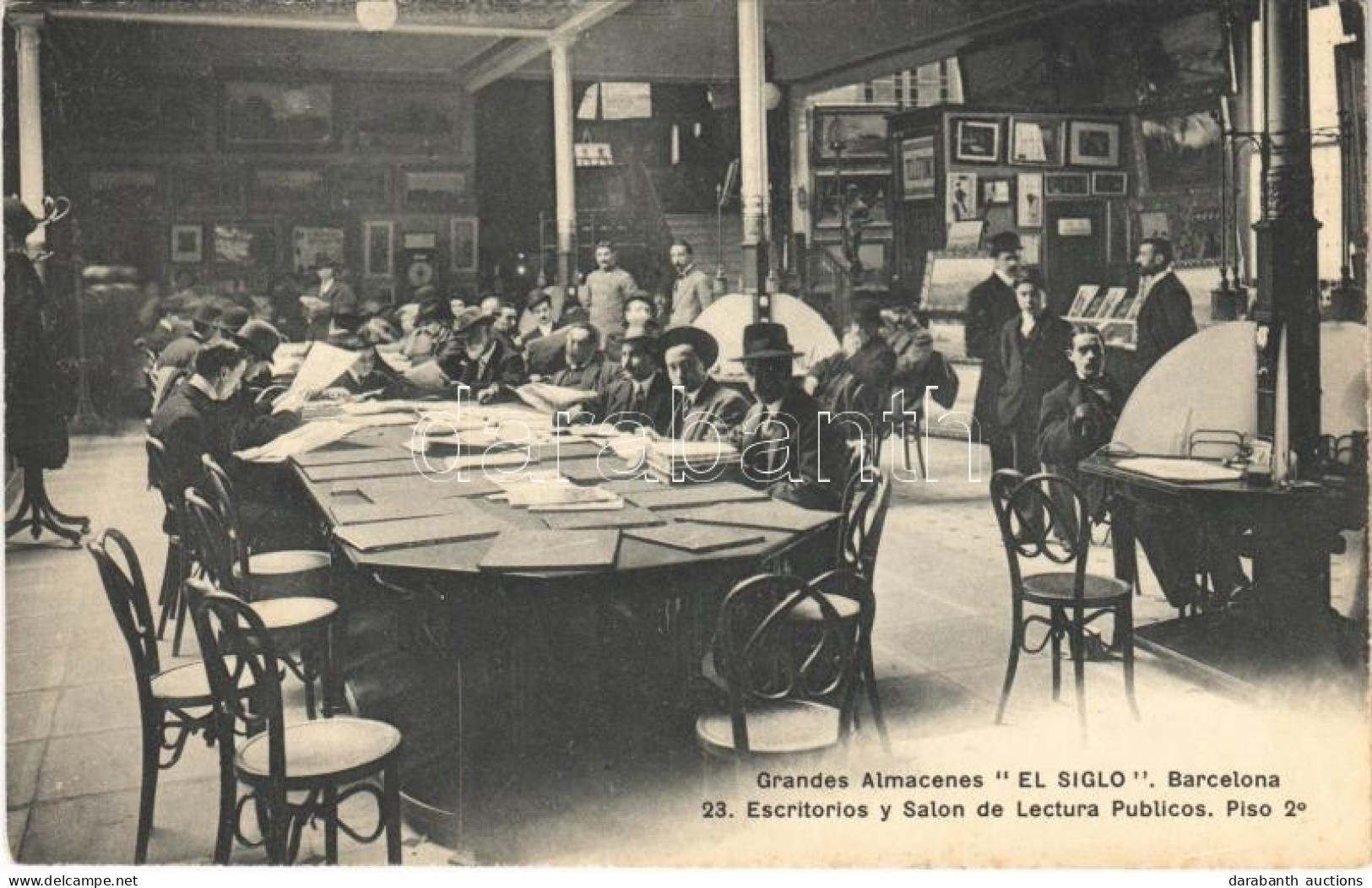 ** T2 Barcelona, Grandes Almacenes "El Siglo", Escritorios Y Salon De Lectura Publicos / Department Store, Public Desks  - Non Classificati